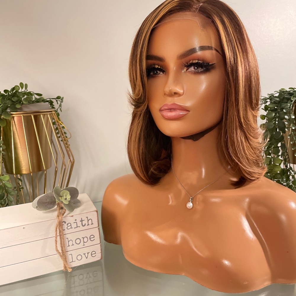 Custom layered bob